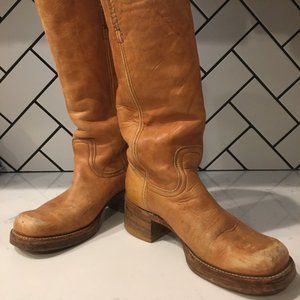 FRYE Vintage 70s Leather Boots